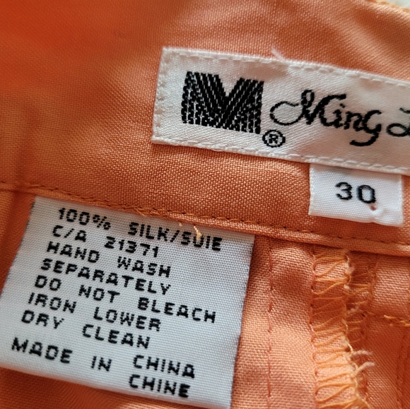 High Rise Short in 100% Silk - Picture 4 of 6